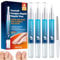 Pack of 4 Nail Care Pen, Nail Treatment Pen, Nail Oil Pen, Cuticle Oil for Nails, Nail Care Pen for Nourished Fingernails, Toenails, Health Nail Growth