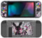 PlayVital Cover Protettiva Custodia per Nintendo Switch Copertura Morbida TPU Case per NS Switch Joycon Console con Copri Tasti ABXY Direzionali Colorati-Coniglietti Punk