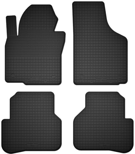 Wielganizator Gummimatten passend für Skoda Superb II (2008-2015) Limousine, Kombi | 4-teiliges Set | bessere Passform als universelle Matten | Schwarz