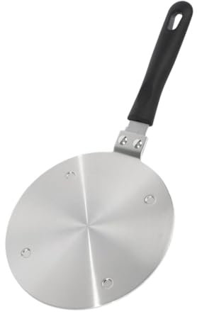 Holibanna Placa Adaptadora De Inducción Compatible Estufas y Cocinas Eléctricas Difusor De Calor Inoxidable