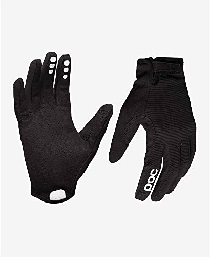 POC Resistance Enduro Adj Glove – cycling gloves for enduro, trail and bike park with enduro control, ventilated palm, adjustable hook-and-loop closure, silicone brake-finger pads
