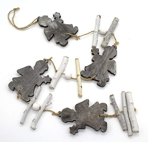 DARO DEKO Holz Hänger Engel 90cm - 1 Stück