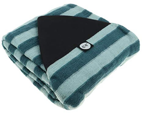 perfk Stretch Socke Surfboard Surfbrett Schutzhülle Boardbag für Surfbrett, Shortboard, Funboard, Windsurfboard, Dreieck-Spitze, 6,4 ft