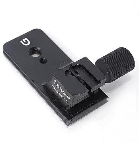 iShoot Base Anello di montaggio per treppiede piede Collare per obiettivo Supporto Arca Piastra compatibile con Sony FE 100-400mm f/4.5-5.6 GM OSS, 70-200mm f/2.8 GM OSS & II, 18-110mm f/4 G OSS PZ