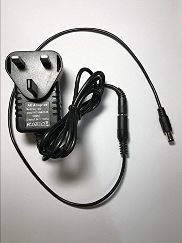 DIXIETREE Replacement 7.5V AC-DC Power Adaptor for Casio AD-4160/AD-1EL/SA-8 Child's Keyboard with Casio Proprietary 2-Pin Connector