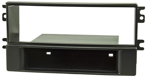 tomzz Audio 2425-024 Radioblende kompatibel mit Kia Cerato LD Facelift 2005-2008 schwarz