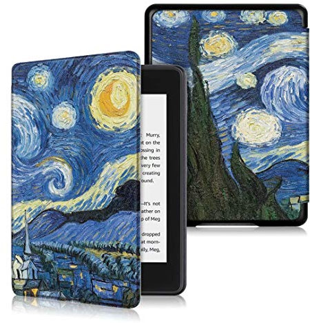 VOVIPO Kobo Nia 6 Étui de Protection Ultra Fin avec Fonction Veille/réveil Automatique pour liseuse Kobo Nia 6 Version 2020-ciel étoilé