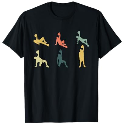 Kettlebell Workout Turkish Get Up Training Gym Fitness Retro T-Shirt