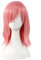 Haruno Sakura Short Pink Styled Hitzebeständiges Kunsthaar Cosplay Perücke + Perückenkappe