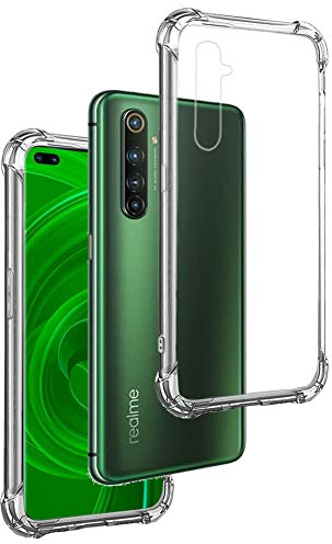 Coque Anti-Shock pour REALME X50 Pro 5G, TPU Transparent en Silicone Antichoc