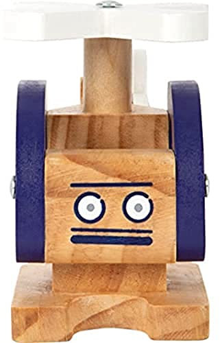 small foot Hubschrauber aus Holz, mit beweglichen Rotorblätter, Spielfahrzeug für Kinder, ab 18 Monaten, 12287