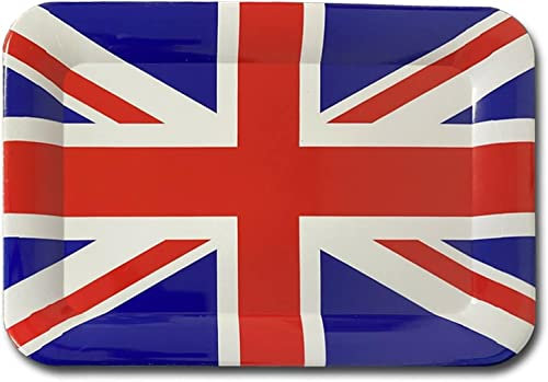 Geovon21 | Royal Feast Union Jack Serving Tray - Fit for a King's Coronation! | 6th May 2023 | Food Platter | Food Tray | Great for Street Parties | GREAT FOR THE KING