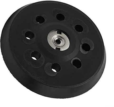 Patin de ponceuse 12,7 cm 8 trous, crochet et boucle pour ponceuses pour Metabo SXE 325 Intec 425