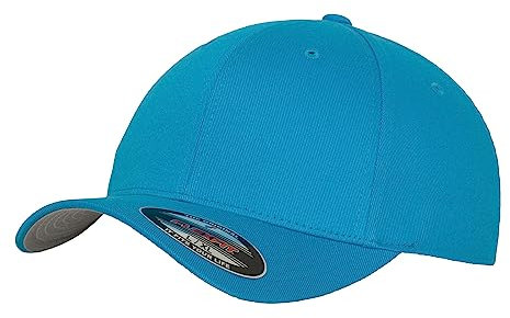Flexfit Caps Wooly Combed Cap Delta Tartan Glen Unisex Cap Baseball XXS-XXL Basecap Mütze, L-XL, 1x Hawaiian Ocean & 1x HL-Kauf Notizblock