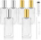 Bohoray 6Stk 30ml Parfümzerstäuber Nachfüllbar, Parfum Flakon leer Transparente Parfüm Flakon Parfümflaschen Nachfüllbar mit Zerstäuberpumpe und Trichter für Frauen oder Mädchen