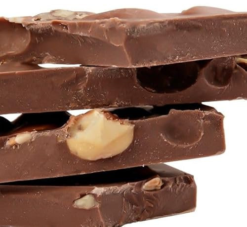 KERNschmelze by KERNenergie Schokoladen-Tafeln - Schweizer Schokolade mit Australian Gold Nussmischung - Manufaktur Bruchschokolade - Schokolade, Schokostücke mit Nüssen - 350g