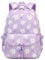 TCYIN Rucksack Schule Teenager Mädchen Schulrucksack Floral Schulranzen Damen Laptop Backpack Leichtgewicht Schultasche für Reise Sport
