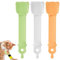 PEUTIER 3pcs Cat Strip Feeders, Cute Cat Head Shape Cat Strip Squeeze Spoons Multifunctional 2-in-1 Cat Food Dispenser Cat Strip Treat Spoons Cat Food Spoons for Wet Food Cat Pet Supplies