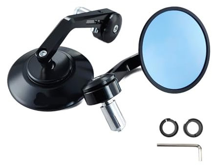 Rückspiegel Spiegel Für Vespa LX LXV Sprint GTS GTV 50 150 250 300 300ie 1 Paar 7/8'' 22mm Motorrad Bar End Spiegel Lenker Rückansicht