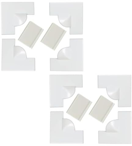 Window screeen corners. window hardware, DIY window screen corners White (2, whiite)