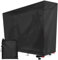 Housse Velo Appartement Exterieur Intérieur ✮MARQUE FRANCAISE✮ Imperméable / 142x 123 x 113 x 58cm / Housse Protection Vélo Couverture Bache Vélo Fitness Durable Noir Extérieur + 1x Sac de Rangement