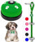 KEXIAVA 2 Pcs Dog Bells Toilet Training Dog Doorbell Dog Training Bell for Puppy Potty Adjustable Strap Dog Door Bell and Communication Device Dog Bell Cat Puppy Interactive Bell (Green)