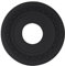 INCREWAY 1Pack 3D Modeling Ceiling Black Medallion Lighting Medallion Ceiling Cover Plate for Light Fixtures Ceiling Light Trim, 12 Inch OD x 4 Inch ID