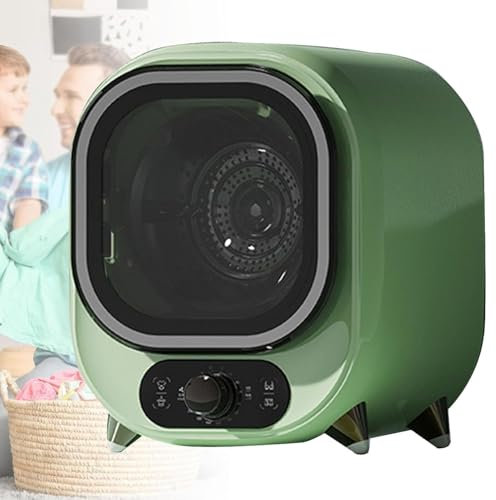 Sèche-linge portable compact 450 W, petit sèche-linge à condensateur avec fenêtre de visualisation, capacité de charge de 0,8 kg, sèche-linge en acier inoxydable, pour la maison, les appartements et l
