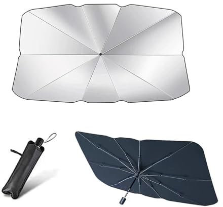 BEFZIMYL Para R&enault para Megane para Clio para Koleos para Captur para Scenic Parasol para Parabrisas Coche Parasol Delantero Parasol Plegable