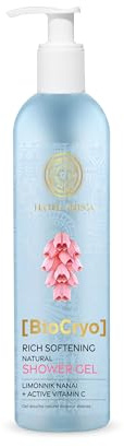 Natura Siberica BioCryo Rich Softening Shower Gel – Feuchtigkeitsspendendes Duschgel für weiche Haut – sanfte Reinigung & Pflege mit Pflanzenextrakten – Body Wash für tägliche Körperpflege – 400 ml