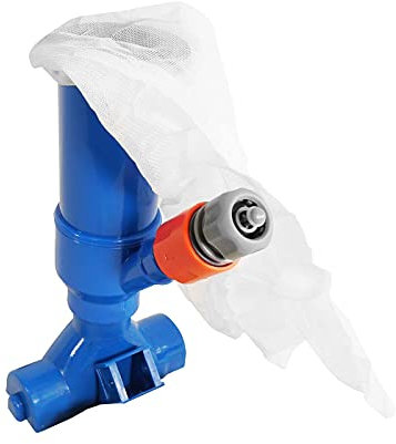 well2wellness Aspirateur pour Piscine Venturi Demi-Lune/Venturi Halbmond avec Tige télescopique