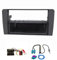 tomzz Audio 2403-048 Radioblende Set kompatibel mit Audi A3 8P 8PA schwarz mit Quadlockadapter ISO Doppel Fakra Antennenadapter Phantomeinspeisung DIN ISO Modelle mit Symphony Concert oder Chorus
