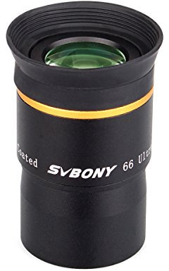 SVBONY Telescope Eyepiece Fully Mutil Coated 1.25 inches Telescope Accessories Set 66 Degree Ultra Wide Angle HD 15mmfor Astronomy Telescope