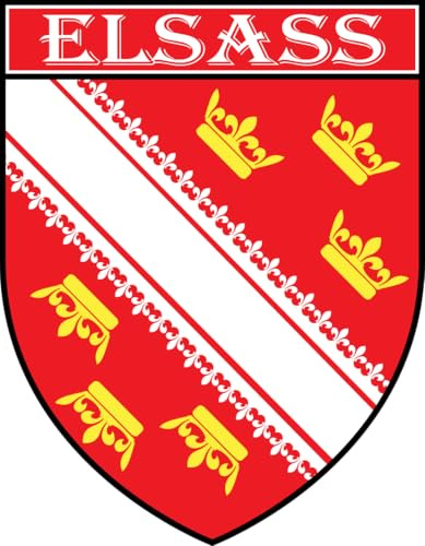 Aufkleber Elsass Regierung – 45 x 58 mm
