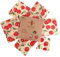 Beeswax Wraps Set of 6 By Bee’s Trend | All Natural Food Storage | Zero Waste Cheese and Sandwich Wrappers | Washable Bowl Covers