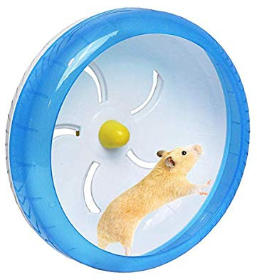 POPETPOP Silent Hamster Wheel-Pets Laufen Sportübungsrad Joggingrad Hamster Ratte Gerbil Silent Spinner