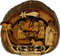 Holy Land Market Krippenfigur aus Olivenholz mit Baumrinde, zum Aufstellen oder Aufhängen, Antik-Stil, 3D, 8,9 cm