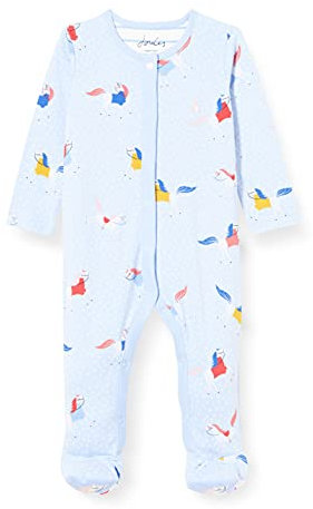 Joules Baby-Mädchen Razamataz Babygrow, Blaupferd, 1stSize