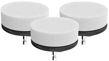 Dirt Devil Foam Sponge Pad Cleaning Set, 3 Piece, 3.5 Sponges, for Use on Glass, Mirrors, Hardwood and More, Soft and Absorbent, Cleaning Sponge Drill Attachment