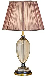 KJLY Lámpara de Mesa Lámparas de Cristal de Cristal de latón Lámpara de Estudio Lámpara de Estudio Lámpara de Lectura de Noche de Dormitorio, 70 * 40 cm / 27.5 × 15.7 Pulgadas