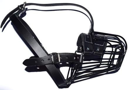 STRONG Wire Metal muzzle Basket Dog German Shepherd, Labrador & other
