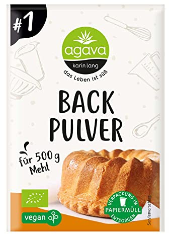 Agava Backpulver, 45g