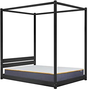Birlea Darwin Four Poster King Bed Black