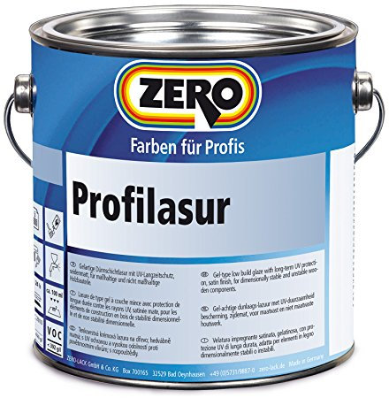 ZERO Profilasur ahorn 0,75 L Seidenmatt, Alkydharz-Holzlasur
