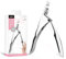 zalati Coupe-ongles en acier inoxydable pour faux ongles en gel - Triple coupe - Outil de manucure - Salon de manucure à la maison
