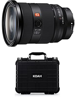 Sony SEL2470GM2 FE 24-70mm f/2.8 GM II Full-Frame Constant-Aperture G-Master Standard Zoom Lens Bundle with Weatherproof Hard Case with Customizable Foam (13 x 11 x 6 Inch) (2 Items)