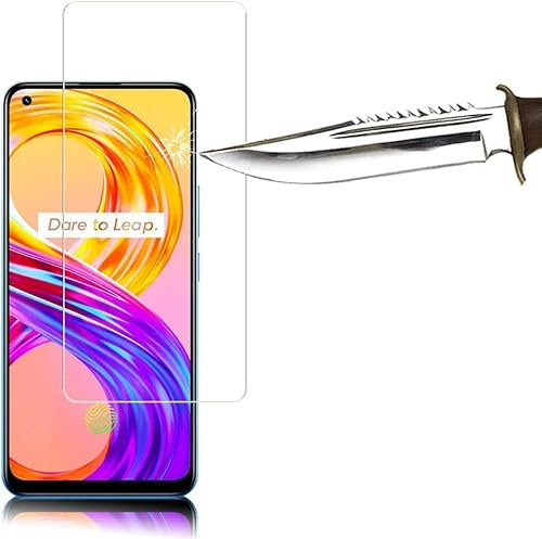 Quanen Protector Pantalla para Realme 8 Pro, [3 Piezas] Antirayaduras, HD Transparente, Sin Burbujas, 9H Dureza Protector de Pantalla de Vidrio Templado para Realme 8 Pro