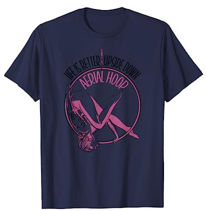 Aerialist Aerial Ring Akrobatik Gymnast Aerial Hoop T-Shirt