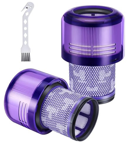 TOPALL Filtro per Dyson V11,Filtro per Dyson V15,Filtri Ricambi Accessori per Dyson V11 Torque Drive,V11 Animal,V11 Complete,V11 Extra,V15 Detect,V15s Detect Submarine,Sostituire# 970013-02