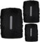 Lot de 3 Protection Sac à Dos Pluie 20-45L Housse Sac a Dos Impermeable Housse de Sac à Dos imperméable et réfléchissante pour Voyage,Antivol,Camping, Escalade,Cyclisme,Noir